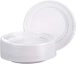 Piatti in PLA bianchi FONDI, PIANI, PICCOLI da dessert